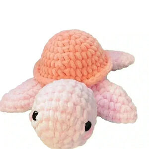 Brand New Handmade Turtle plush crochet turtle amigurumi
